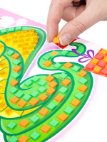 Аппликация из EVА 20*16см "Змея" Символ года 3+