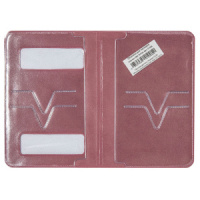 Обложка для паспорта "Флок" бархат ассорти