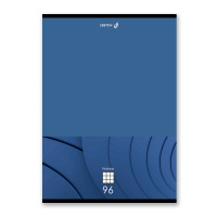 Тетрадь А4  96л кл. скоба Светоч "Изящные линии"