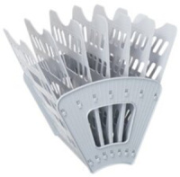 Лоток веер 7 секционный, серый