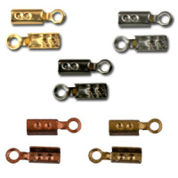 Концевик (зажим) для узла 4*2*2мм под бронзу 10 шт/уп