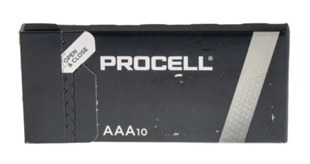 Батарейка LR-03 (ААА) DURACELL Procell (Industrial), BOX10, цена за 1 шт