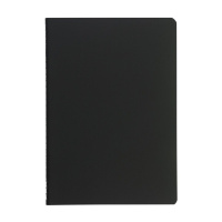 Записная книжка А5  60л. кожзам., мягк.пер. "Megapolis flex. Черный" кл.