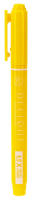 Текстовыделитель "Deli " 1-4мм желтый , двойной пиш. наконечник