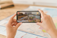 Карта России Политико-административная интерактивная 1:8,5М 101*70см, с ламинацией в тубусе