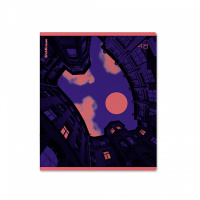 Тетрадь общая ученическая ErichKrause Neonsburg, 48 листов, клетка, печать пантоном_MIX-PACK