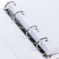 Тетрадь  А5  80л кл. на кольцах Hatber "NEWtone PASTEL. Розовый кварц" софт-тач