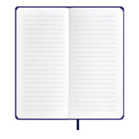 Записная книжка 77*149мм  64л. кожзам, мягк.пер. "Твердь" ляссе