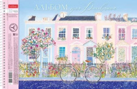 Альбом А4 32 гребень "Нежные моменты" перф.на отрыв, пл. 100 гр/м, 5диз.в блоке