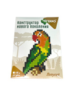 Конструктор 2D пластм. 418 дет. А5 "Попугай"