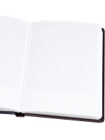 Записная книжка А5  80л., 7БЦ, "Злой дух"  холодная фольга + твин лак, 100гр/м, клетка