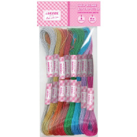 Набор ниток мулине"deVENTE.DIY Metallic ART" ,полиэстер 8м., 8цв. 8шт.