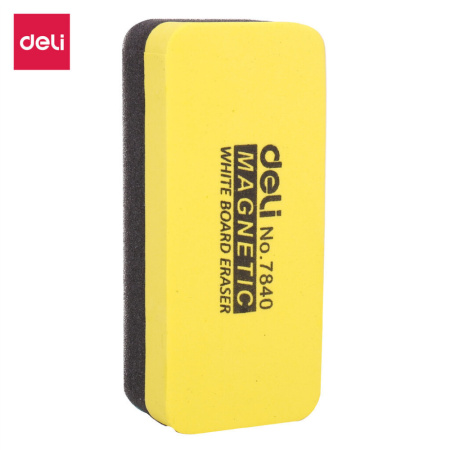 Губка для маркерной доски Deli пластик, ассорти, магнитный