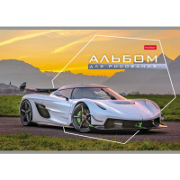 Альбом А4 32л скоба "Автотюнинг"  пл. 100 гр/м*