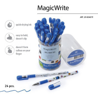 Ручка шар. BV "MagicWrite. Яркие машинки", 0,5мм, синяя