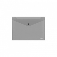 Конверт на кнопке В5 (282*229мм)  полупрозр. Glossy Classic, ассорти