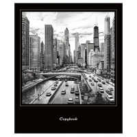 Тетрадь А5 48л кл. Альфа-Тренд "Города" твин УФ-лак, белизна 100%