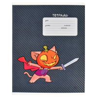 Тетрадь А5 18л кл. Феникс+ "Чудо звери" выб.УФ-лак, белизна 100%