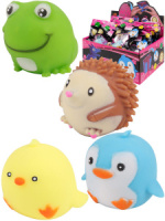 Антистресс-мялка "Зверята" 12см, ассорти