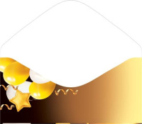 Конверт для денег "С днём рождения!"