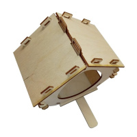 Конструктор из дерева "Птичкина кормушка" 150*160*120 мм.