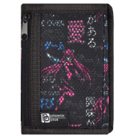 Кошелек для банкнот и монет Феникс+ "Кибераниме" 12,5*9*1см, ткань, молния