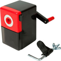 Точилка механическая 1 отв., красная