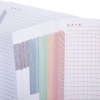 Тетрадь А4 7БЦ  80л кл. сшивка Hatber "Флоранс" глянц.лам.5цв.блок, запеч.форз.