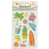 Набор наклеек "Волшебные звери", 10*15см ассорти