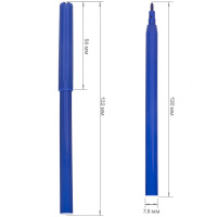 Фломастеры  12цв "Hatber. Дрифт" вентилир.колпачок