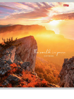 Тетрадь А5  96л ЛИН. Проф-Пресс "Очарование природы - 1" 4диз.в коробке, белизна 100%