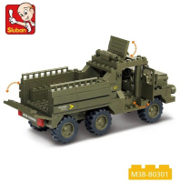 Конструктор пластм. Sluban "Армия.На фронт" 230 дет