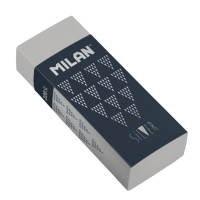 Ластик MILAN из натурального каучука Silver edition