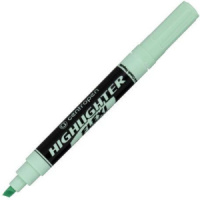 Текстовыделитель CENTROPEN гибкий пиш.узел. / 1-5мм./ зелёный