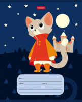 Тетрадь А5 12л кл. Hatber "КотоСказки" 5диз.в блоке, белизна 98%