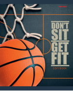 Тетрадь А5  96л кл. Проф-Пресс "Спорт" белизна 100%