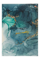 Тетрадь А4 7БЦ  80л кл. сшивка Альт "Мрамор" глянц.лам. БЕЗ ПОЛЕЙ