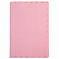 Ежедневник недат. А6 176л., 7БЦ, иск.кожа "Porcellana tinge. Розовый" ляссе