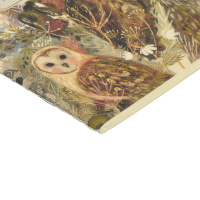 Записная книжка А6  32л. картон, мягк.пер. "Fauna. Symmetrical Flora" лин.