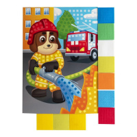 Аппликация из EVO А4 "Пожарный" 4+