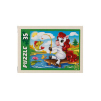 Пазлы   35 элементов  180*130мм. "Удивительные пони" (4 вида)