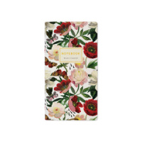 Записная книжка А6  30л. картон, мягк.пер. "Flora. Пионы" кл.