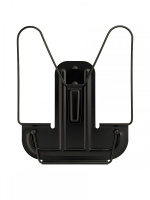 Подставка для книг, полностью металл, чёрная