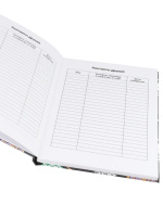 Записная книжка мальчика А5 80л. 7БЦ "Футбол и пиксели" твин.лак., фольга