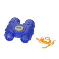 Бинокль 15*19см "Синий трактор" синий