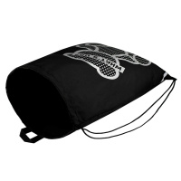 Мешок для обуви 1 отд, 360*480 светоотр. "Серебряный мишка" петля