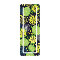 Закладка картонная с вырубкой "Лаймы" мат.лам.