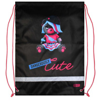 Мешок для обуви 1 отд, 360*480 светоотр. "Плюшевый мишка"