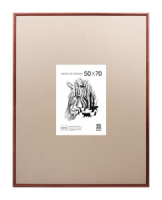 Фоторамка дерево 50*70см. №1702 (Темно-кориченвая)