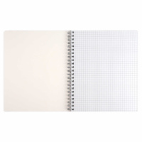 Тетрадь А5  80л кл. гребень "Светофор любви" выб.твин-лак, печать по фольге